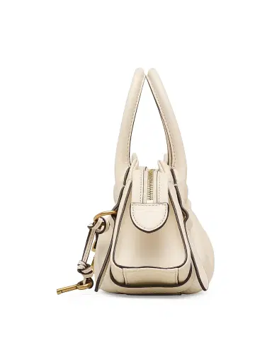 Marc Jacobs Women's The Small Cristina Satchel Bag - Ivory | Thumbnail 3