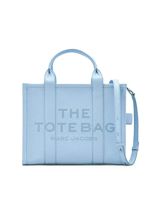 Marc Jacobs Women's  Leather Tote Bag - Cloud Blue