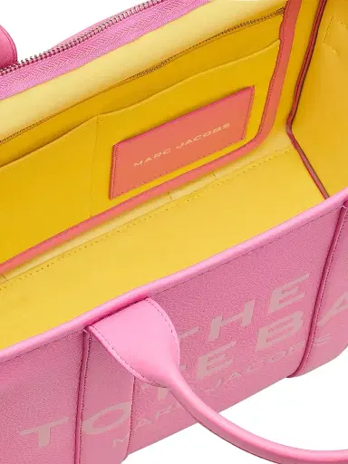 Marc Jacobs Women's Leather Tote Bag - Petal Pink | Thumbnail 4 Marc Jacobs Women's Leather Tote Bag - Petal Pink | Thumbnail 4