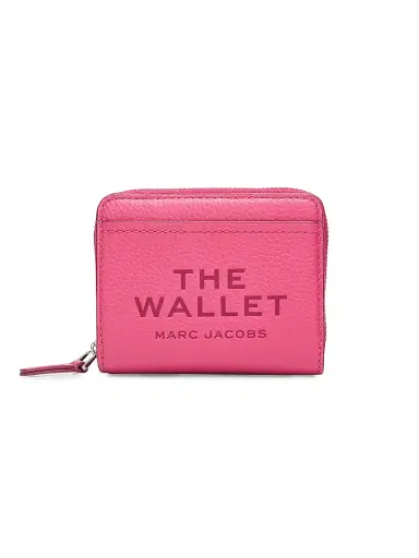 Marc Jacobs Women's The Leather Mini Compact Wallet | Thumbnail 1 Marc Jacobs Women's The Leather Mini Compact Wallet | Thumbnail 1