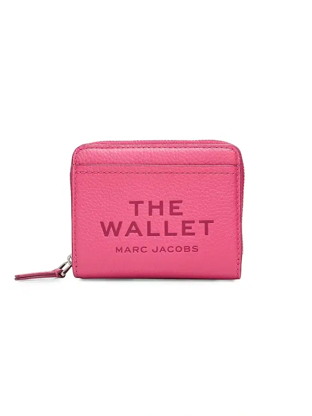Women's The Leather Mini Compact Wallet - Raspberry Pink