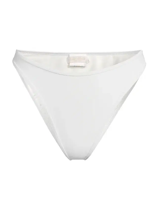Ramy Brook Women's Isla High-Leg Bikini Bottom - White