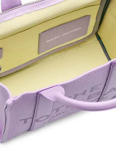 Marc Jacobs Women's The Leather Small Tote Bag - Wisteria | Thumbnail 6 Marc Jacobs Women's The Leather Small Tote Bag - Wisteria | Thumbnail 6