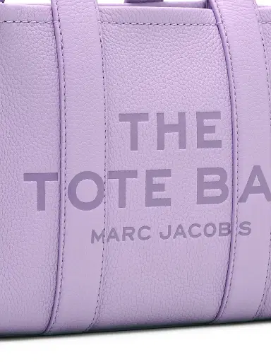 Marc Jacobs Women's The Leather Small Tote Bag - Wisteria | Thumbnail 7 Marc Jacobs Women's The Leather Small Tote Bag - Wisteria | Thumbnail 7