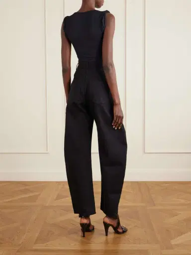 Alaïa Ribbed Modal-blend Jersey Bodysuit | Thumbnail 3
