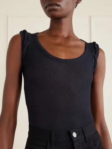 Alaïa Ribbed Modal-blend Jersey Bodysuit | Thumbnail 4