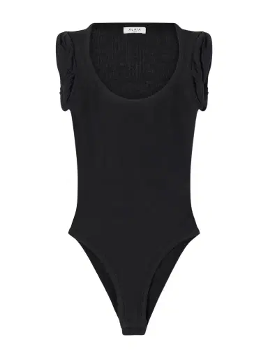 Alaïa Ribbed Modal-blend Jersey Bodysuit | Thumbnail 1