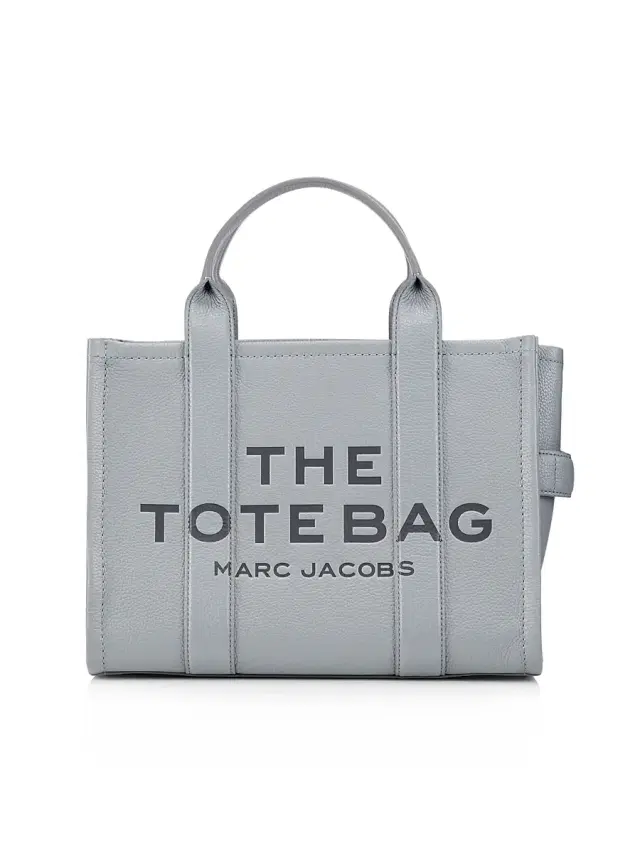 Marc Jacobs Women's  Leather Tote Bag - Wolf Grey