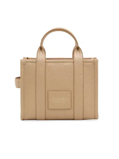 Marc Jacobs Women's The Leather Small Tote Bag - Camel | Thumbnail 5