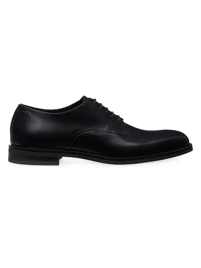 Men's SW Club Classic Leather Derbys - Black