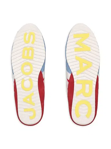 Marc Jacobs Women's The 400 Bleecker Logo Colorblocked Low-Top Running Sneakers - Ice Pop Multi - Size 5 | Thumbnail 6
