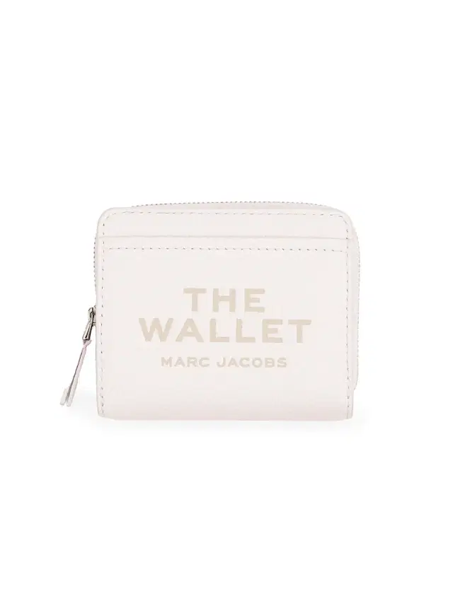 Marc Jacobs Women's The Leather Mini Compact Wallet - Cotton