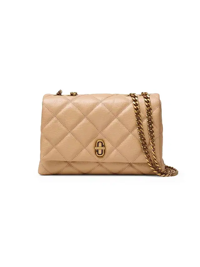 Marc Jacobs Women's The Slim Dual Quilted Convertible Shoulder Bag - Camel