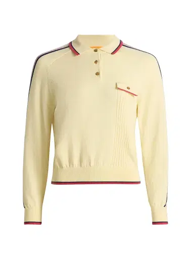 Guest In Residence Women's Relay Cashmere Polo Sweater | Thumbnail 1