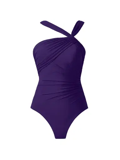 Miraclesuit Swim Women's Rock Solid Europa One-Piece Swimsuit - Mulberry - Size 16 | Thumbnail 1 Miraclesuit Swim Women's Rock Solid Europa One-Piece Swimsuit - Mulberry - Size 16 | Thumbnail 1