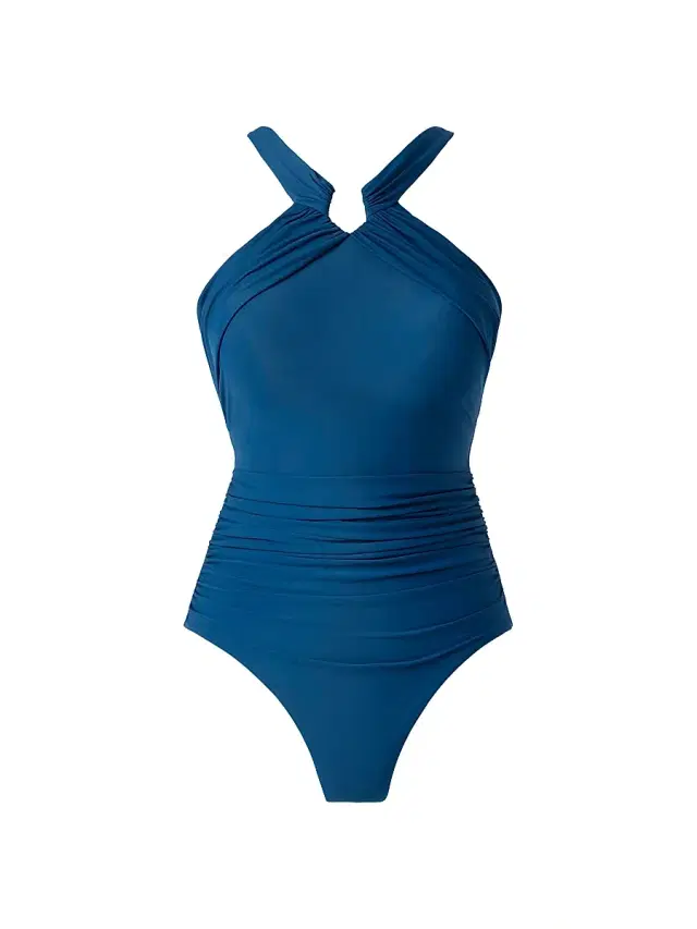 Miraclesuit Swim Women's Rock Solid Aphrodite One-Piece Swimsuit - Twilight - Size 16