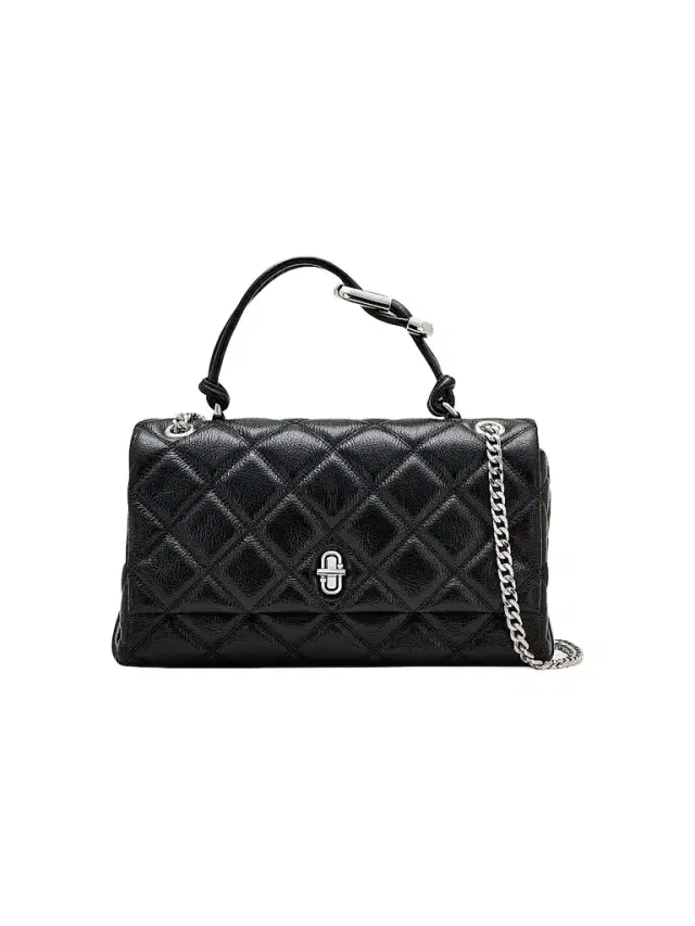 Women's The Quilted Dual Convertible Shoulder Bag - Black
