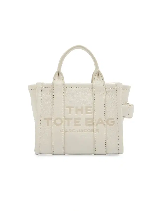 Marc Jacobs Women's The Leather Crossbody Tote Bag - Silver