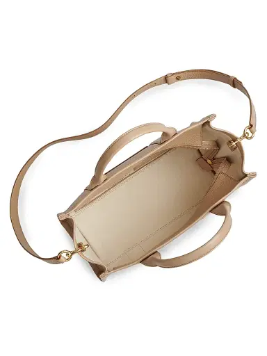 Marc Jacobs Women's Medium Leather Tote Bag - Camel | Thumbnail 4 Marc Jacobs Women's Medium Leather Tote Bag - Camel | Thumbnail 4