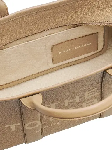 Marc Jacobs Women's Medium Leather Tote Bag - Camel | Thumbnail 8 Marc Jacobs Women's Medium Leather Tote Bag - Camel | Thumbnail 8