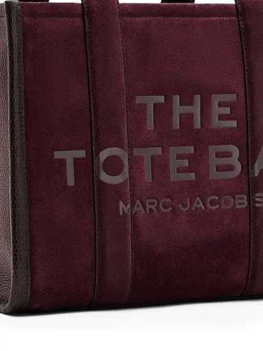 Marc Jacobs Women's The Medium Suede Tote Bag - Dark Plum | Thumbnail 7 Marc Jacobs Women's The Medium Suede Tote Bag - Dark Plum | Thumbnail 7