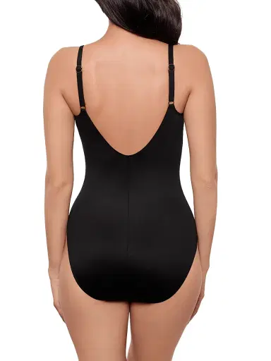 Miraclesuit Swim Women's Razzle Dazzle Antheia Plunging V-Neck One-Piece Swimsuit | Thumbnail 4 Miraclesuit Swim Women's Razzle Dazzle Antheia Plunging V-Neck One-Piece Swimsuit | Thumbnail 4