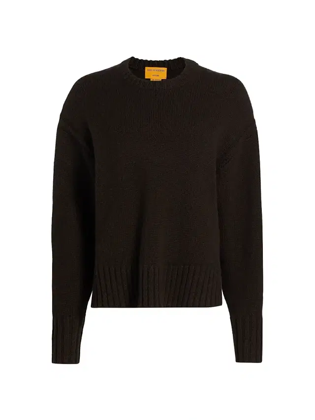 Guest In Residence Women's Cozy Crew Cashmere Sweater - Burnt Cocoa