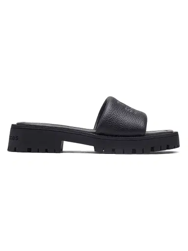 Marc Jacobs Women's The Slide Leather Sandals - Black - Size 11 | Thumbnail 1 Marc Jacobs Women's The Slide Leather Sandals - Black - Size 11 | Thumbnail 1