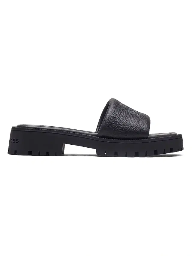 Marc Jacobs Women's The Slide Leather Sandals - Black