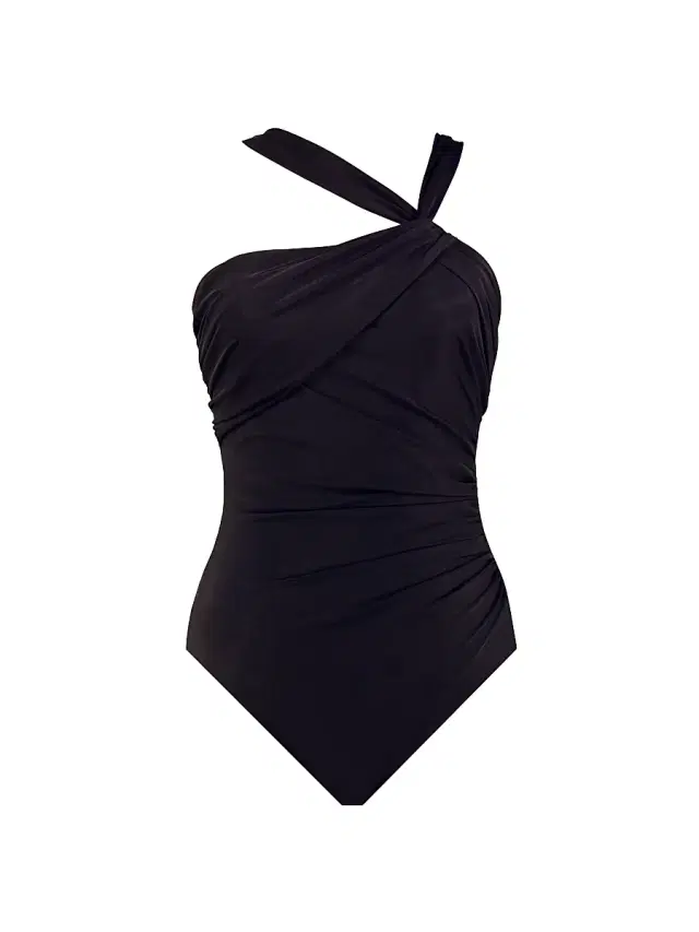 Miraclesuit Swim Women's Rock Solid Europa One-Piece Swimsuit - Black - Size 6