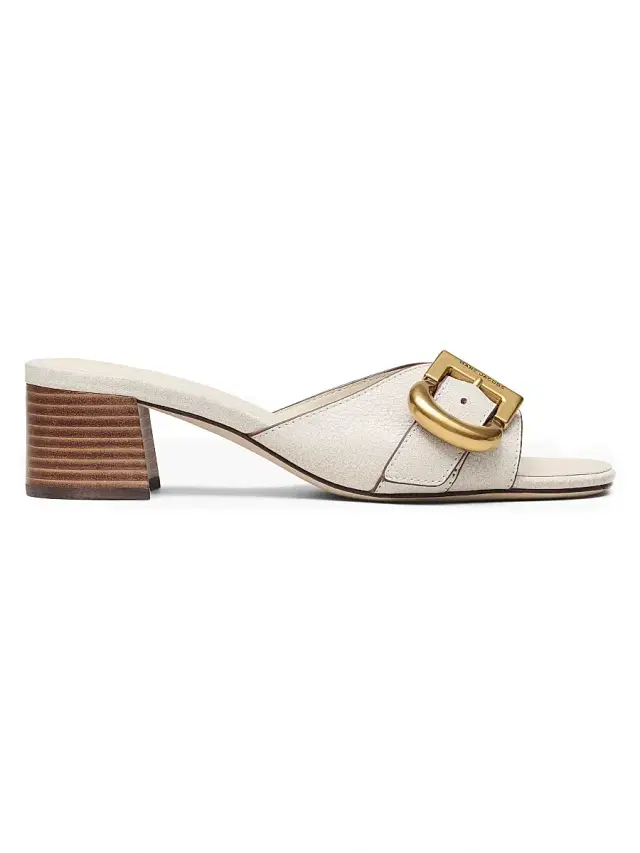 Marc Jacobs Women's The Doll 4MM Leather Sandals - White
