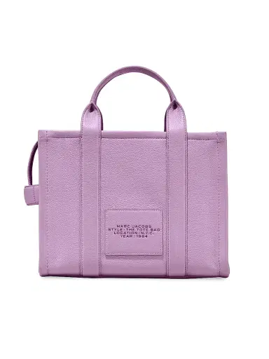 Marc Jacobs Women's Medium Leather Tote Bag - Lilas | Thumbnail 5 Marc Jacobs Women's Medium Leather Tote Bag - Lilas | Thumbnail 5