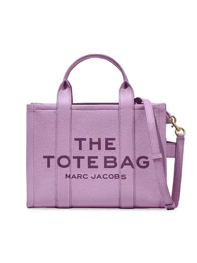 Marc Jacobs Women's Medium Leather Tote Bag - Lilas | Thumbnail 1 Marc Jacobs Women's Medium Leather Tote Bag - Lilas | Thumbnail 1
