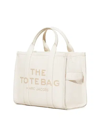 Marc Jacobs Women's Medium Leather Tote Bag - Cotton Silver | Thumbnail 4 Marc Jacobs Women's Medium Leather Tote Bag - Cotton Silver | Thumbnail 4