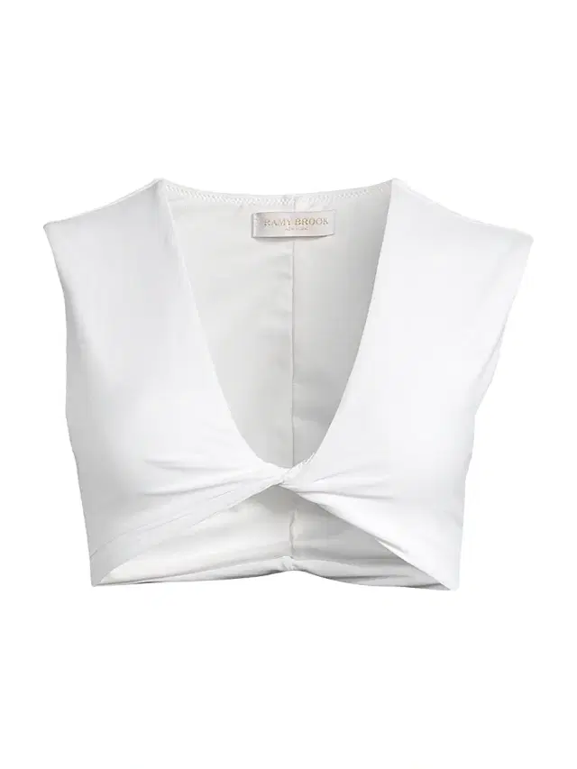 Ramy Brook Women's Oliwia Bikini Top - White