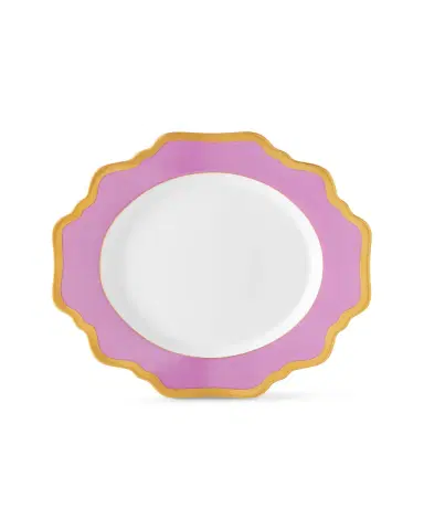 Anna Weatherley Purple Rimmed Bread & Butter Plate | Thumbnail 2