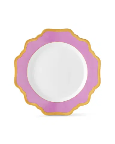 Anna Weatherley Purple Rimmed Bread & Butter Plate | Thumbnail 1