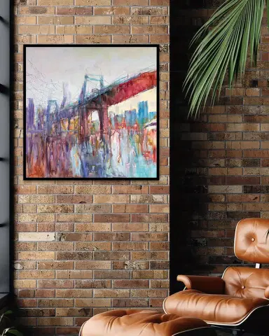 Prestige Arts "I Dream of Brooklyn" Giclee Canvas Art | Thumbnail 2