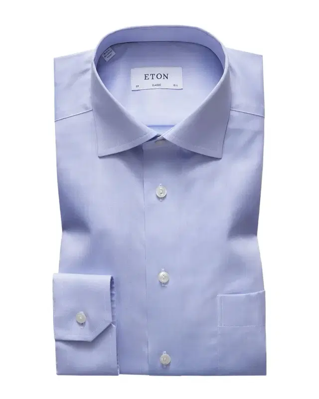 Eton Men 's Classic-Fit Twill Dress Shirt