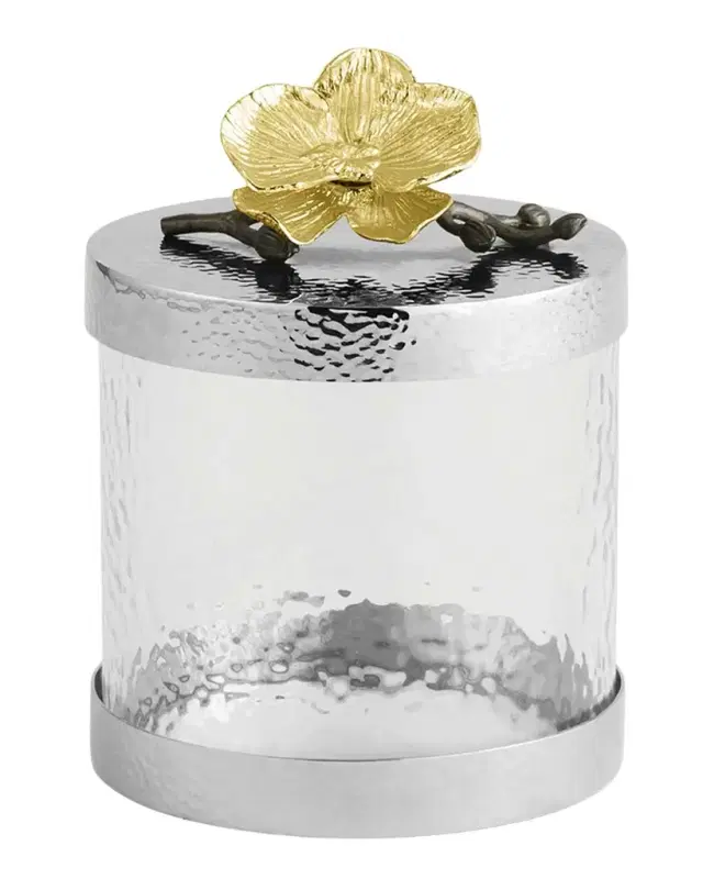 Michael Aram Gold Orchid Extra Small Canister