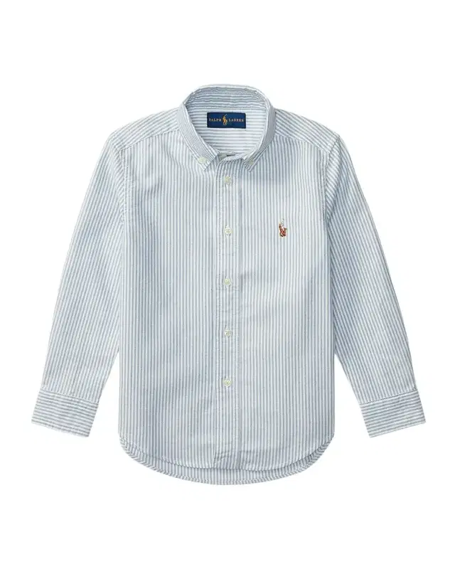 Polo Ralph Lauren Boy 's Cotton Oxford Stripe Sport Shirt