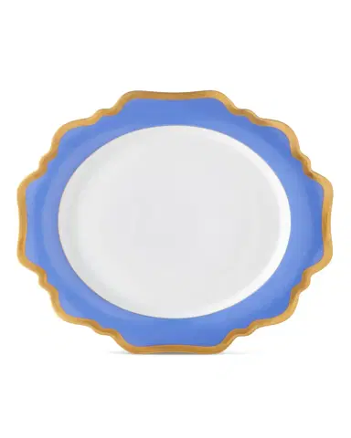 Anna Weatherley Indigo Rimmed Dinner Plate | Thumbnail 2