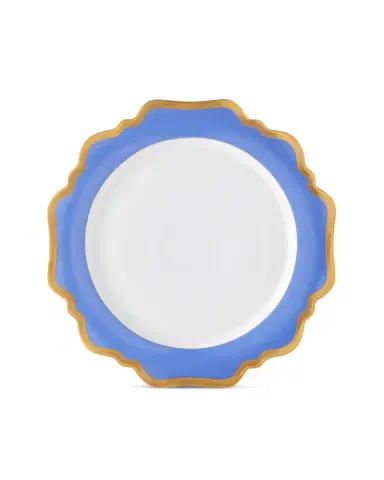 Anna Weatherley Indigo Rimmed Dinner Plate | Thumbnail 1