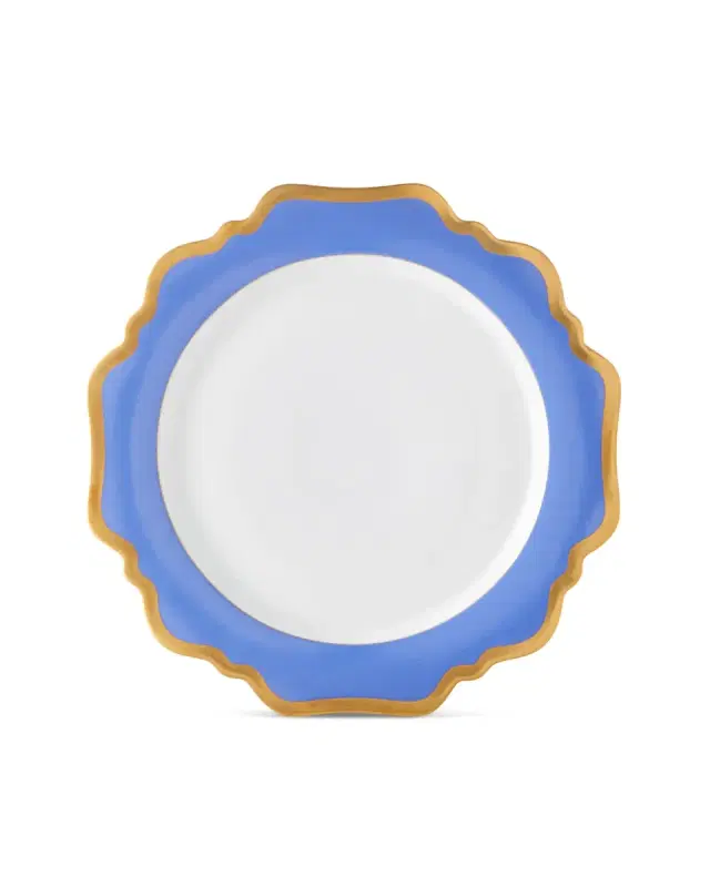 Anna Weatherley Indigo Rimmed Dinner Plate
