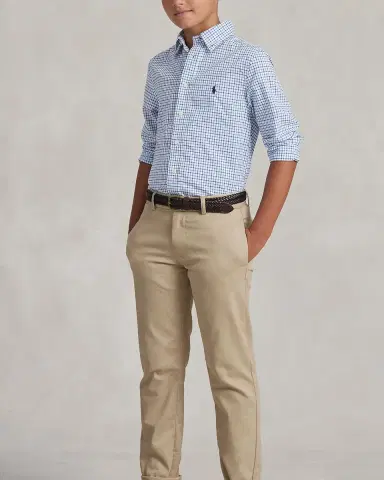 Polo Ralph Lauren Poplin Woven Gingham Sport Shirt | Thumbnail 4
