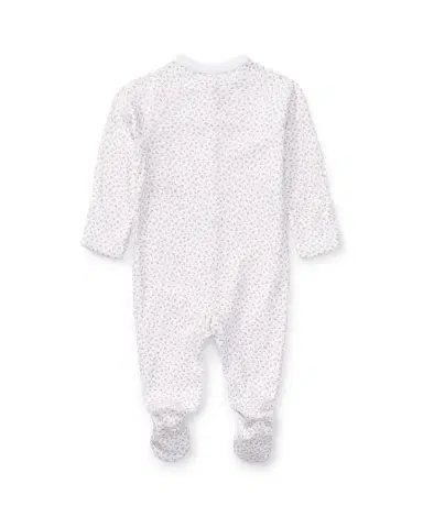Polo Ralph Lauren Floral Print Cotton Footie Pajamas | Thumbnail 2