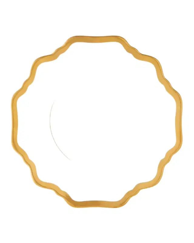 Anna Weatherley 22K Gold Rimmed Saucer