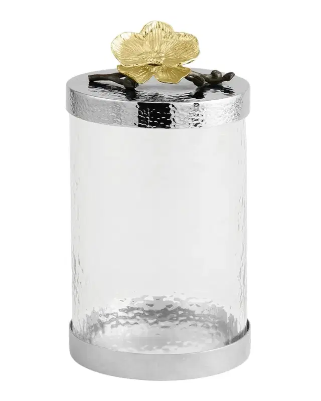 Michael Aram Gold Orchid Medium Canister
