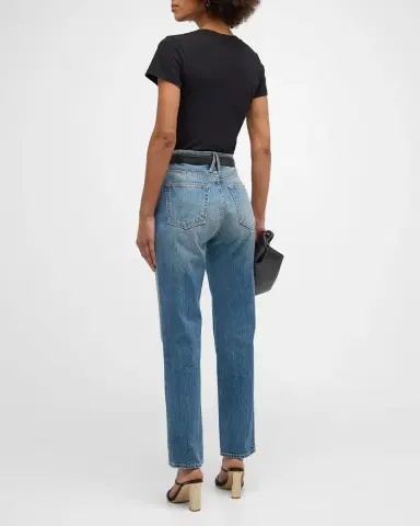 L'Agence Becca V-Neck Short-Sleeve Tee | Thumbnail 6 L'Agence Becca V-Neck Short-Sleeve Tee | Thumbnail 6