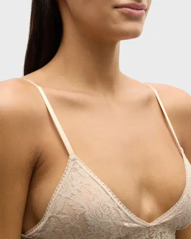 Hanky Panky Signature Lace Padded Triangle Bralette | Thumbnail 5